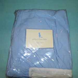 Pottery Barn Kids Chambray Percale Crib Bedskirt